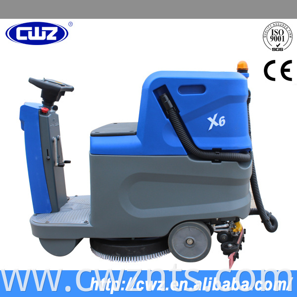 Mini Ride On Professional Electric Floor Cleaning Machine Scrubber